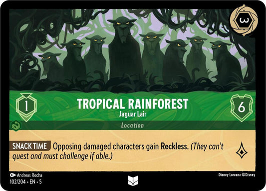 Lorcana - Tropical Rainforest - Jaguar Lair - Shimmering Skies (5)
