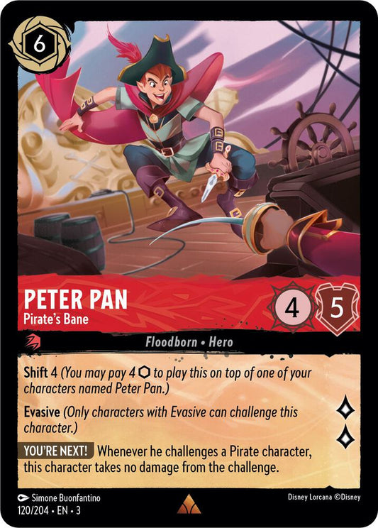Lorcana - Peter Pan - Pirate's Bane - Into the Inklands (3)