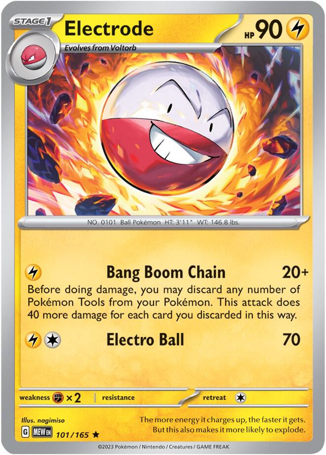 Pokemon - Electrode - SV: Scarlet & Violet 151 (MEW)