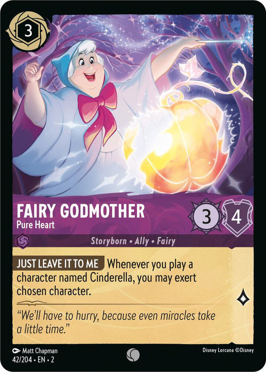 Lorcana - Fairy Godmother - Pure Heart - Rise of the Floodborn (2)