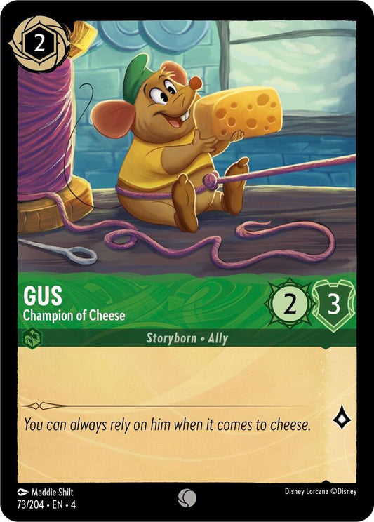 Lorcana - Gus - Champion of Cheese - Ursula's Return (4)