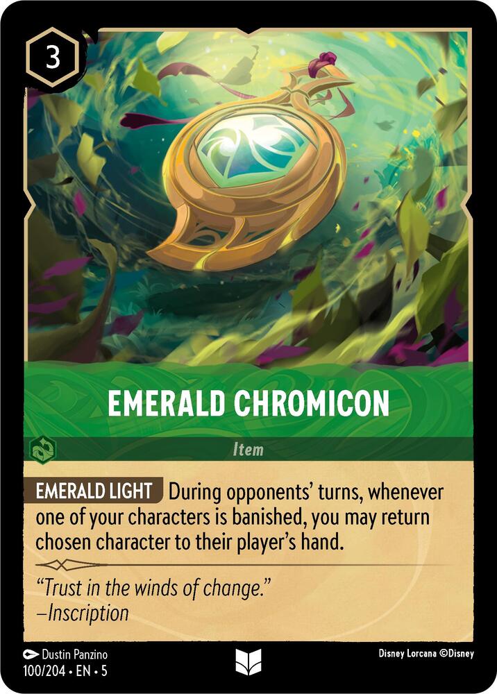 Lorcana - Emerald Chromicon - Cold Foil - Shimmering Skies (5)