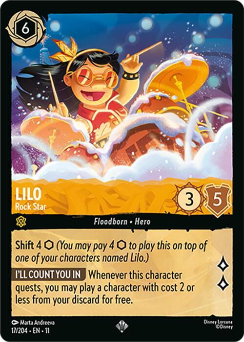 Lorcana - Lilo - Rock Star - Winterspell (11)