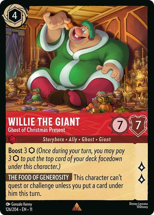 Lorcana - Willie the Giant - Ghost of Christmas Present - Winterspell (11)