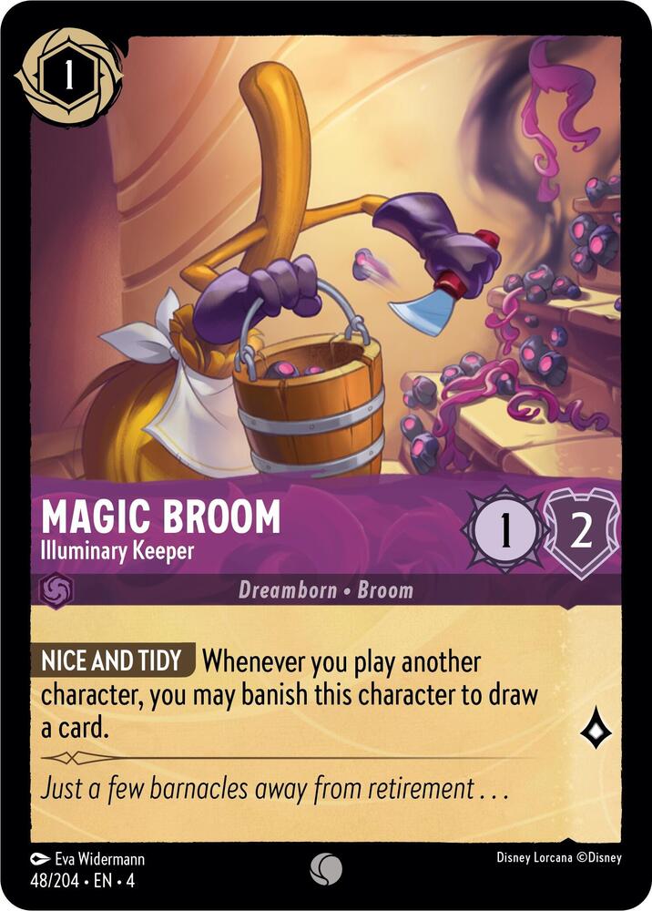 Lorcana - Magic Broom - Illuminary Keeper - Ursula's Return (4)