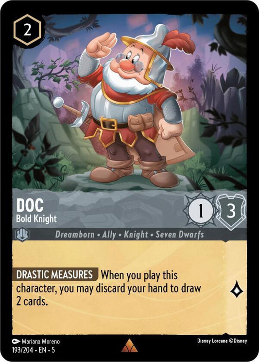 Lorcana - Doc - Bold Knight - Shimmering Skies (5)