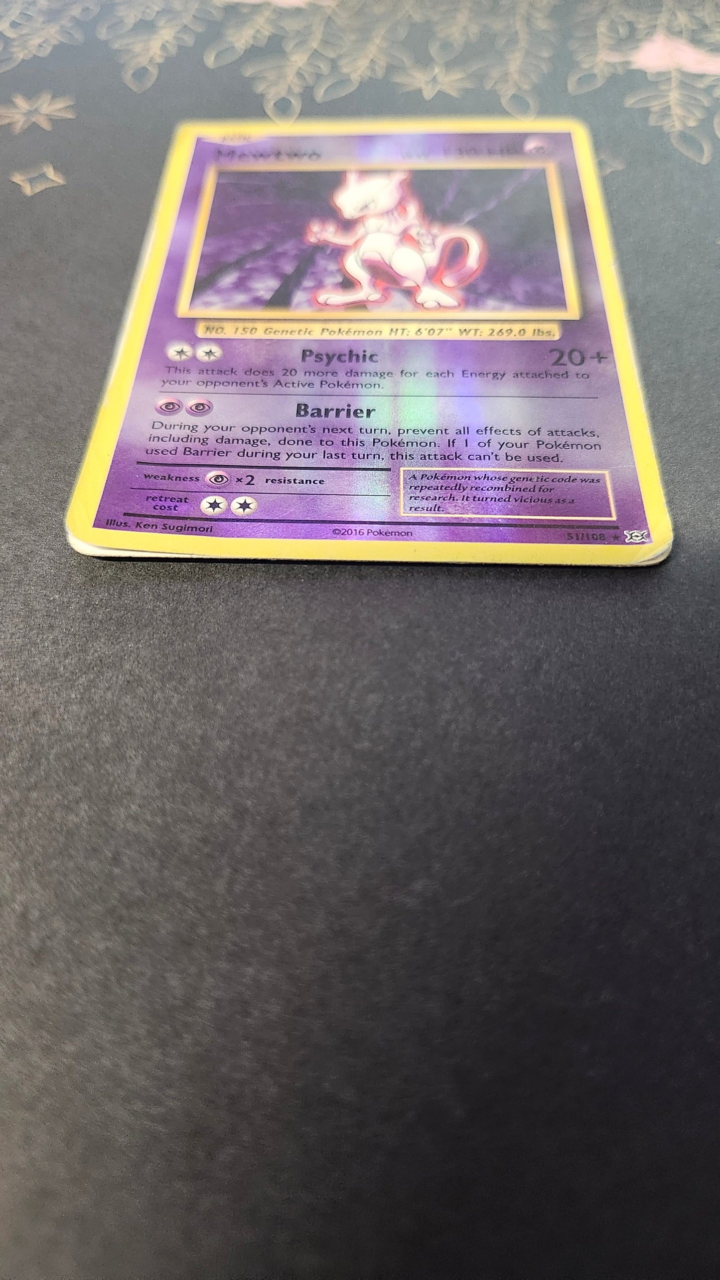 Pokemon - Mewtwo - XY - Evolutions (EVO) Reverse Holofoil