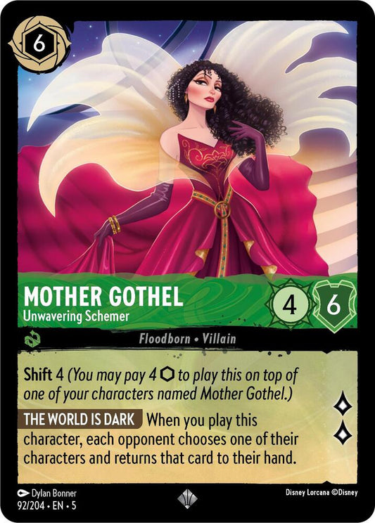 Lorcana - Mother Gothel - Unwavering Schemer - Shimmering Skies (5)
