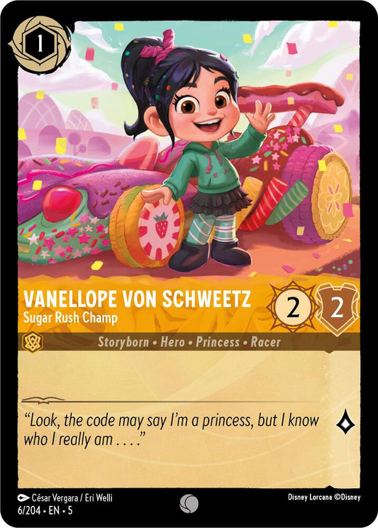 Lorcana - Vanellope von Schweetz - Sugar Rush Champ - Shimmering Skies (5)