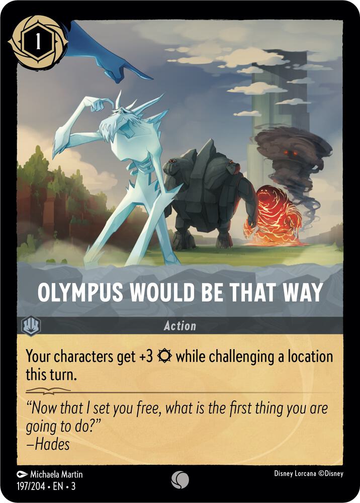Lorcana - Olympus Would Be That Way - Into the Inklands (3)