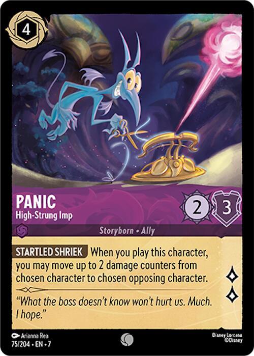 Lorcana - Panic - High-Strung Imp - Archazia's Island (7)