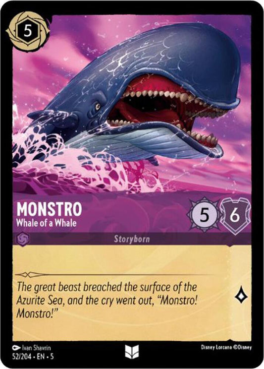 Lorcana - Monstro - Whale of a Whale - Shimmering Skies (5)