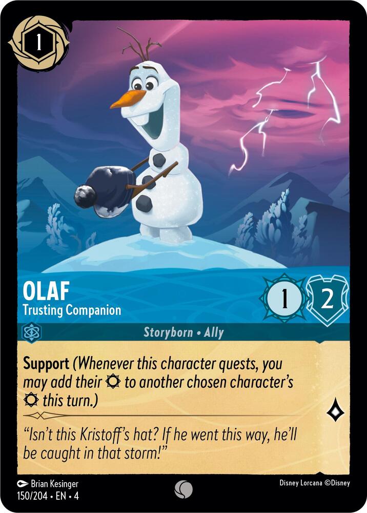 Lorcana - Olaf - Trusting Companion - Ursula's Return (4)