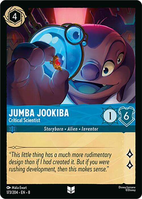 Lorcana - Jumba Jookiba - Critical Scientist - Cold Foil Reign of Jafar (8)