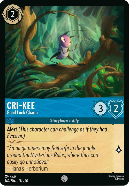 Lorcana - Cri-Kee Good Luck Charm - Whispers in the Well (10)