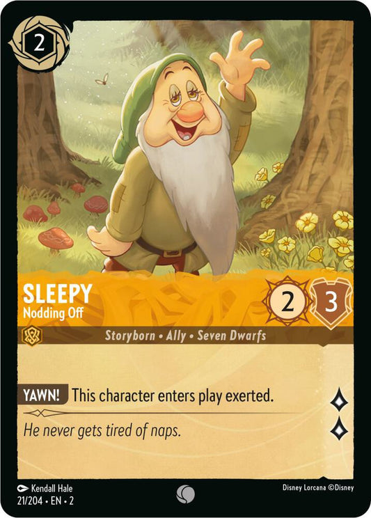 Lorcana - Sleepy - Nodding Off - Rise of the Floodborn (2)