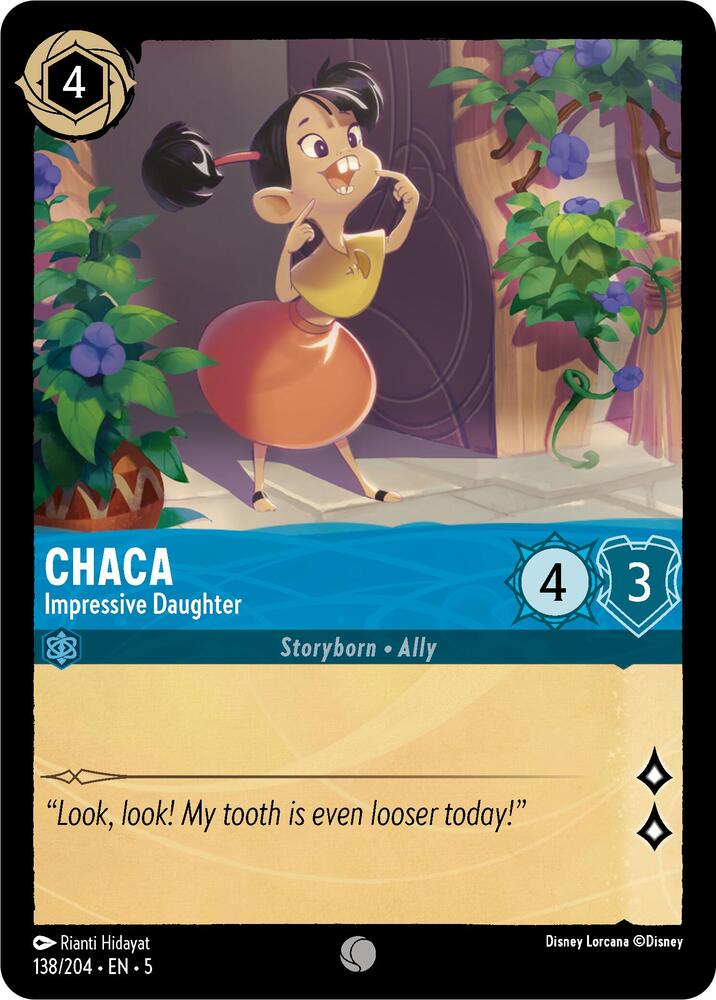 Lorcana - Chaca - Impressive Daughter - Shimmering Skies (5)