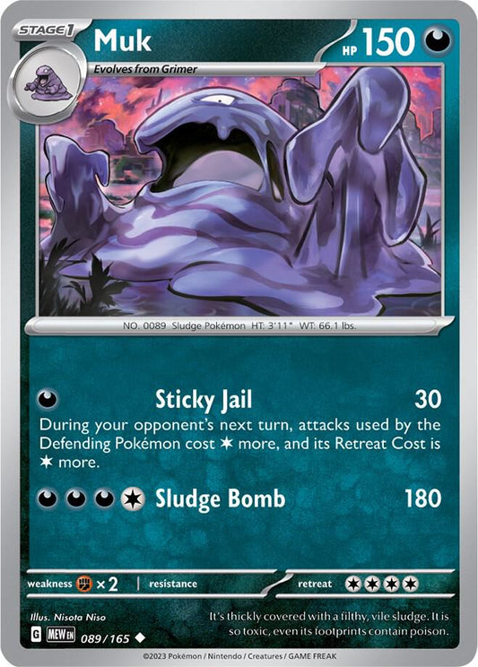 Pokemon - Muk - SV: Scarlet & Violet 151 (MEW)