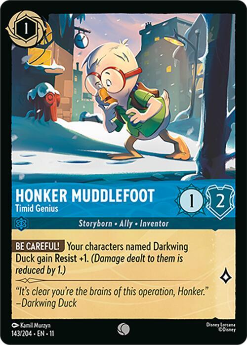 Lorcana - Honker Muddlefoot - Timid Genius - Winterspell (11)