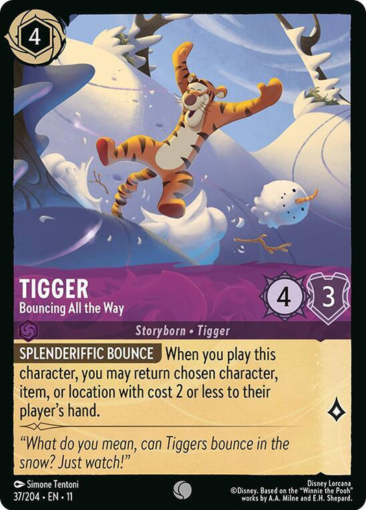 Lorcana - Tigger - Bouncing All the Way - Winterspell (11)