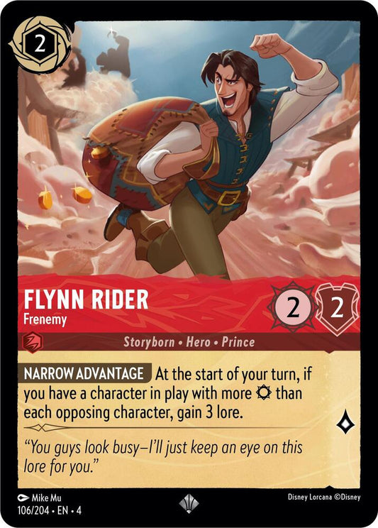 Lorcana - Flynn Rider - Frenemy - Cold Foil - Ursula's Return (4)