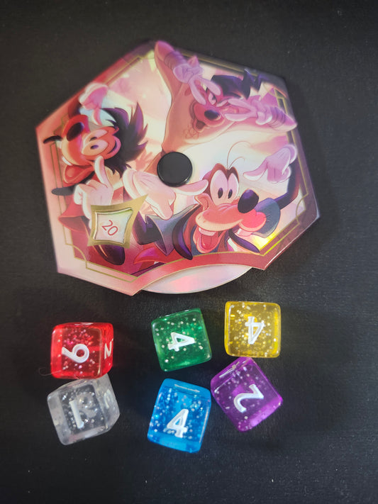 Lorcana Fabled Lore Counter & Dice Set
