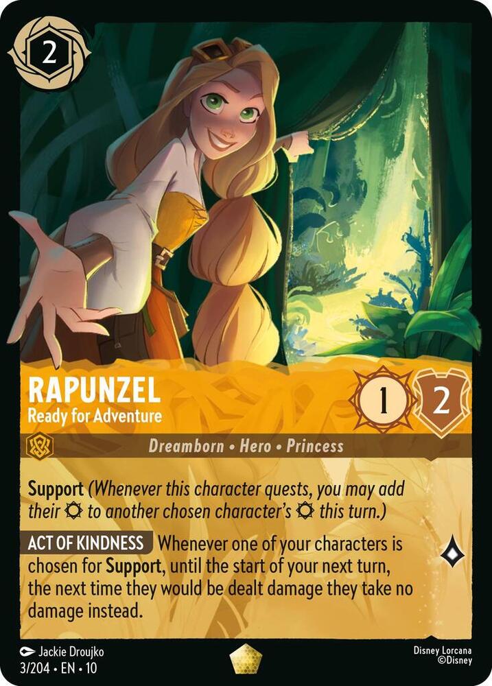 Lorcana - Rapunzel Ready for Adventure - Whispers in the Well (10)