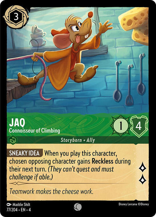 Lorcana - Jaq - Connoisseur of Climbing - Ursula's Return (4)