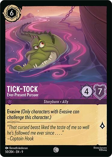 Lorcana - Tick-Tock - Ever-Present Pursuer - Fabled (9)