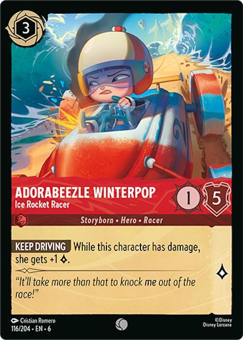 Lorcana - Adorabeezle Winterpop - Ice Rocket Racer - Azurite Sea (6)