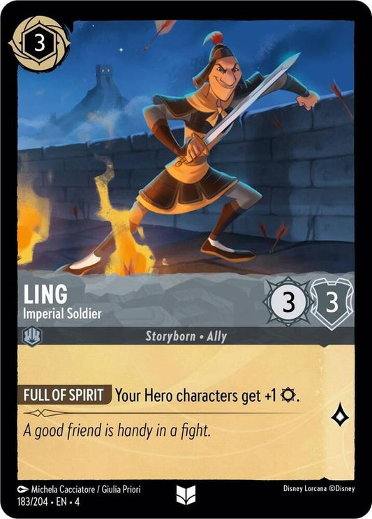 Lorcana - Ling - Imperial Soldier - Ursula's Return (4)