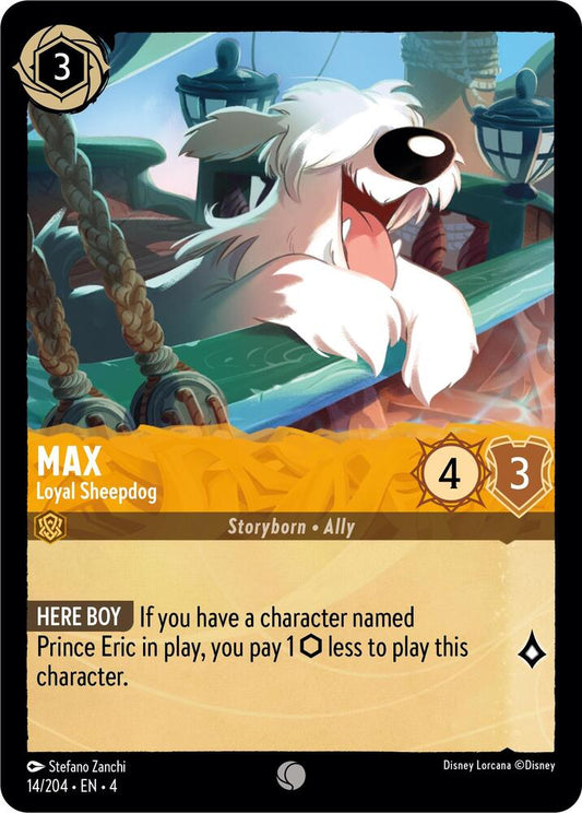Lorcana - Max - Loyal Sheepdog - Ursula's Return (4)