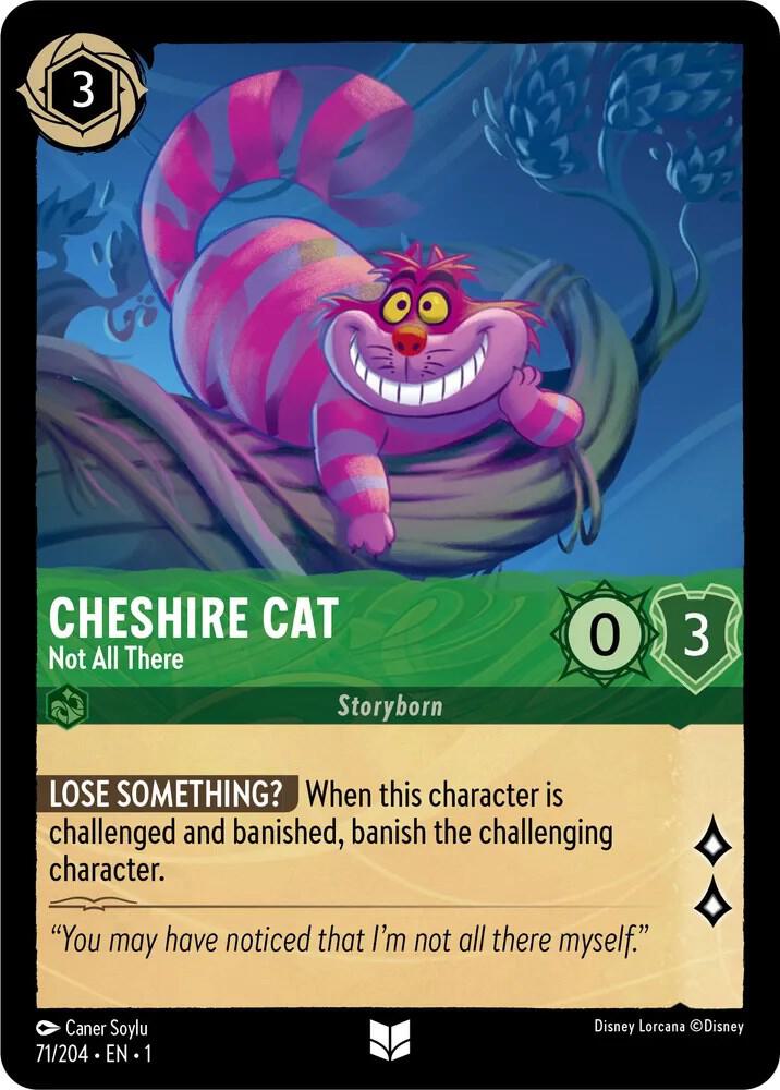 Lorcana - Cheshire Cat - Not All There - The First Chapter (1)