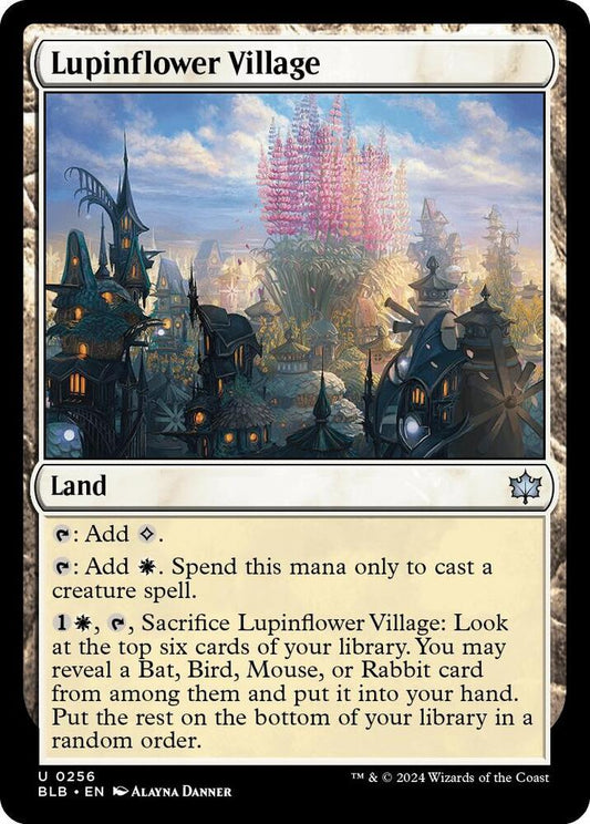 MTG - Lupinflower Village - Bloomburrow (BLB)