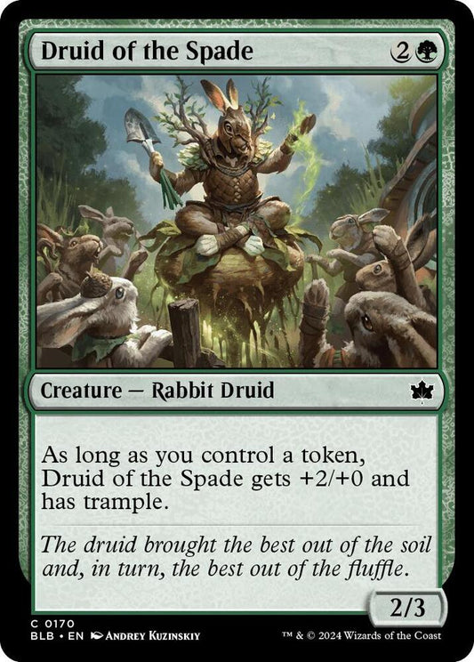 MTG - Druid of the Spade - Bloomburrow (BLB)