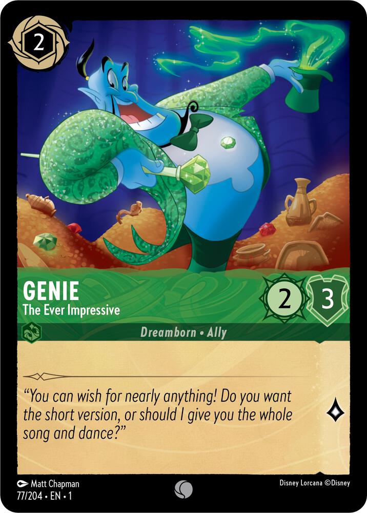 Lorcana - Genie - The Ever Impressive - The First Chapter (1)