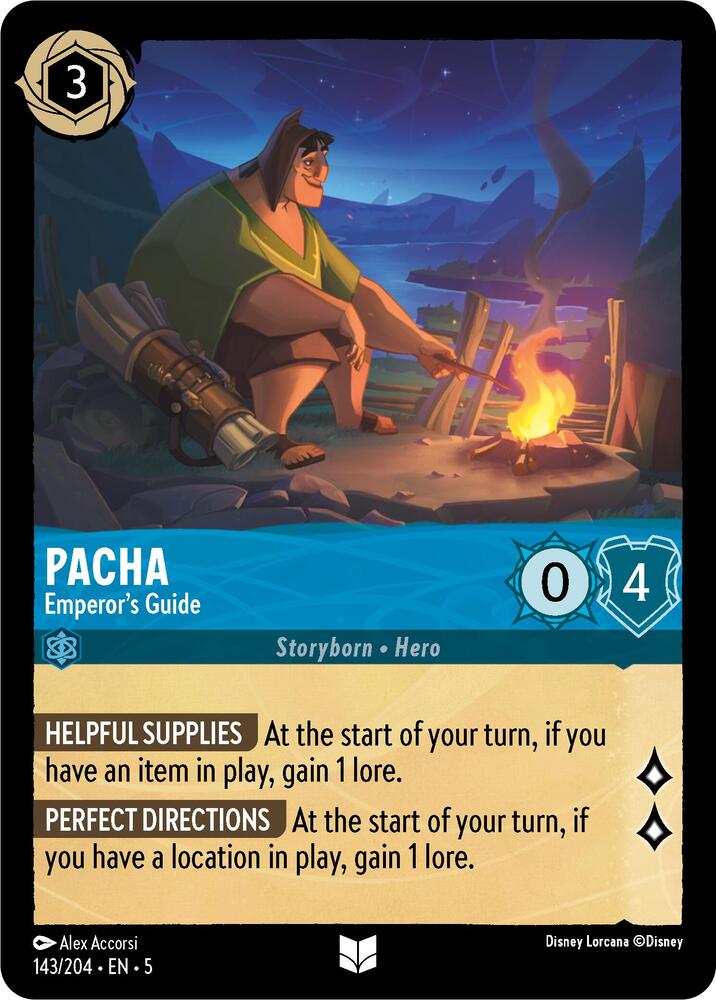 Lorcana - Pacha - Emperor's Guide - Shimmering Skies (5)