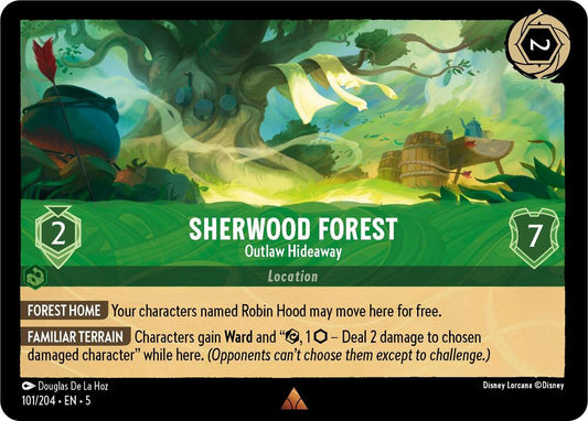 Lorcana - Sherwood Forest - Outlaw Hideaway - Shimmering Skies (5)