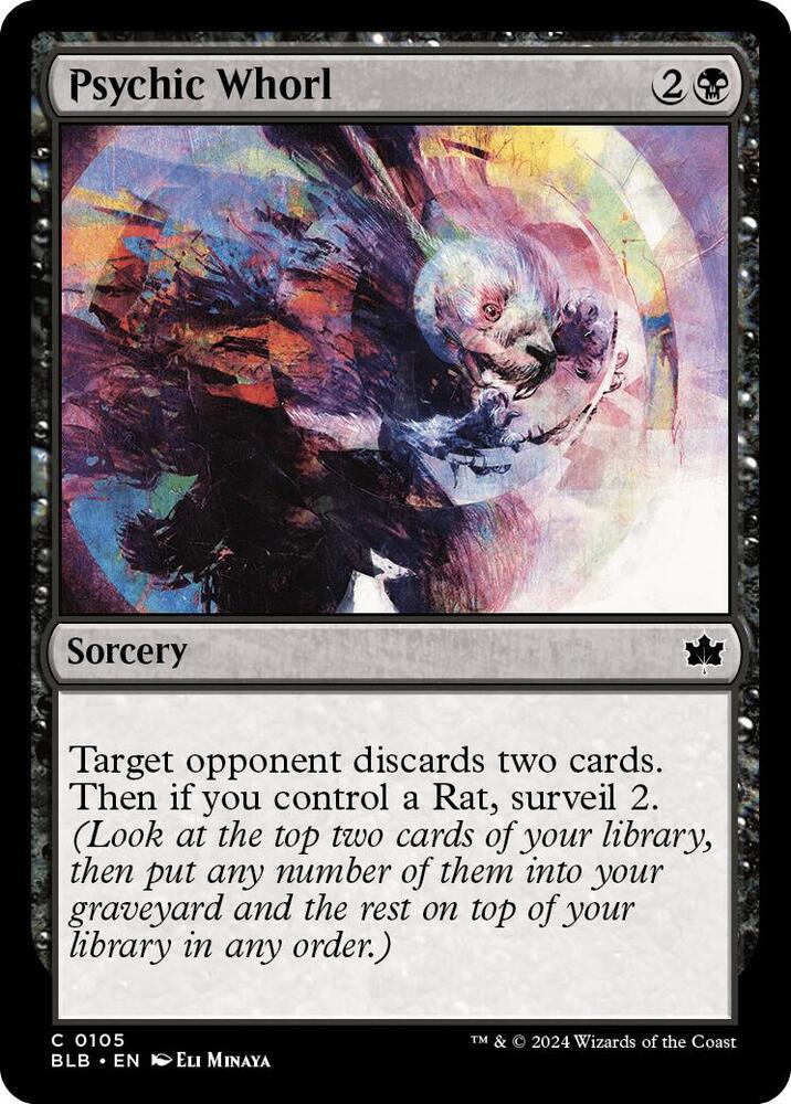 MTG - Psychic Whorl - Bloomburrow (BLB)