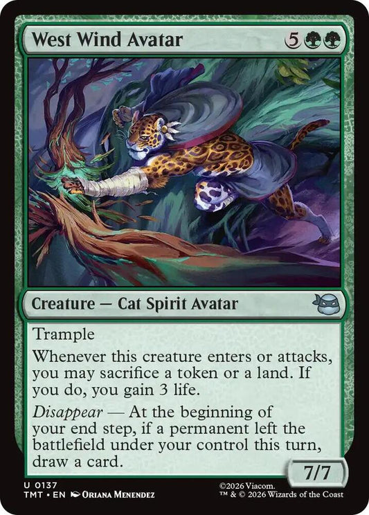 MTG - West Wind Avatar - Teenage Mutant Ninja Turtles (TMT)
