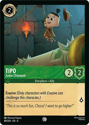 Lorcana - Tipo - Junior Chipmunk - Reign of Jafar (8)