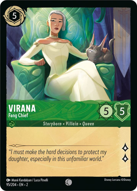 Lorcana - Virana - Fang Chief - Rise of the Floodborn (2)