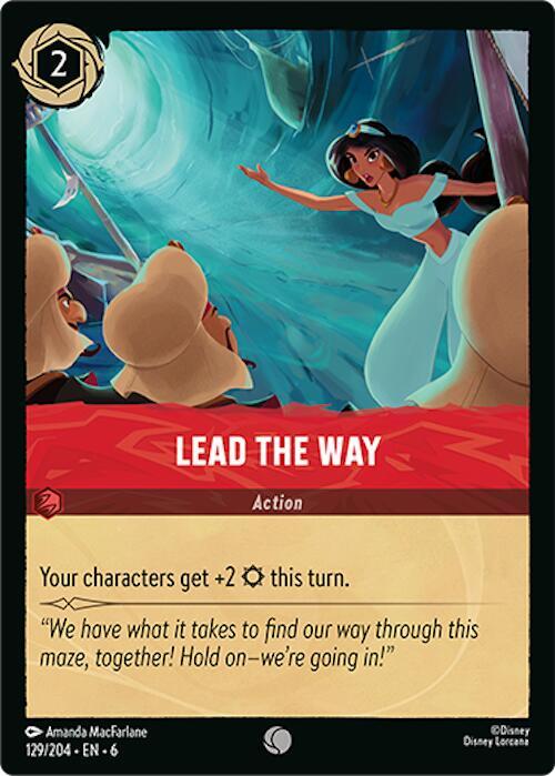 Lorcana - Lead the Way - Azurite Sea