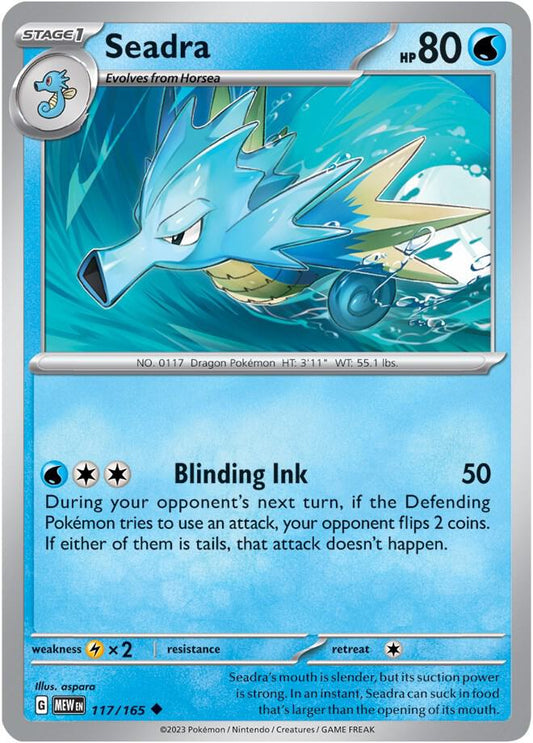 Pokemon - Seadra - SV: Scarlet & Violet 151 (MEW)