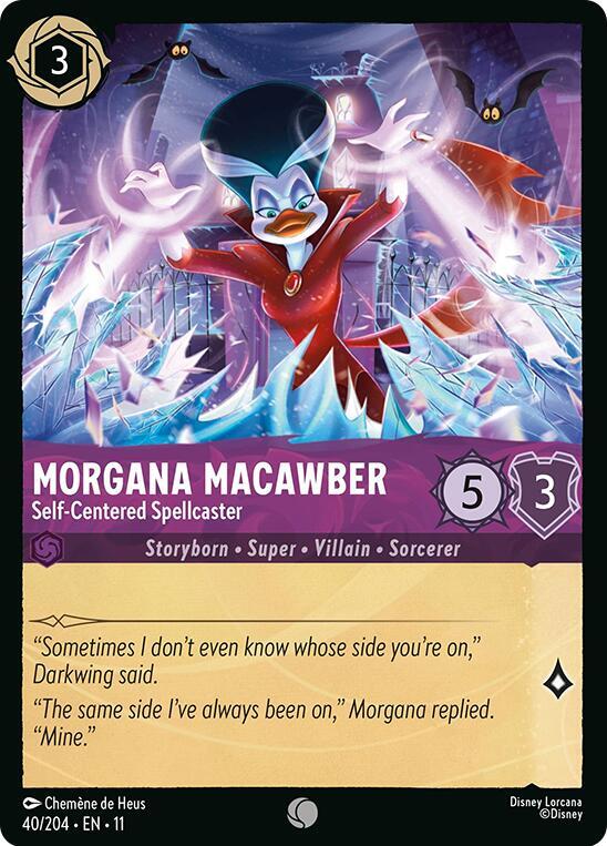 Lorcana - Morgana Macawber - Self-Centered Spellcaster - Winterspell (11)