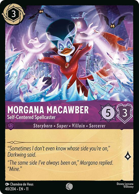 Lorcana - Morgana Macawber - Self-Centered Spellcaster - Winterspell (11)