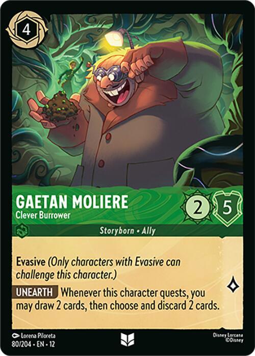 Lorcana - Gaetan Moliere - Clever Burrower - Wilds Unknown (12)