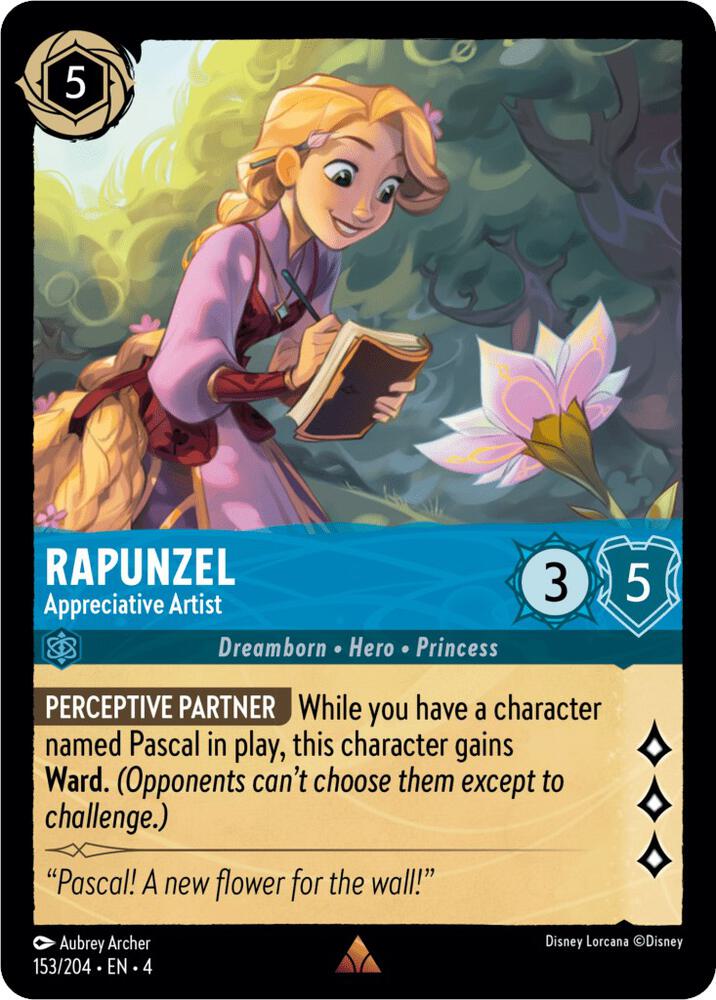 Lorcana - Rapunzel - Appreciative Artist - Ursula's Return (4)