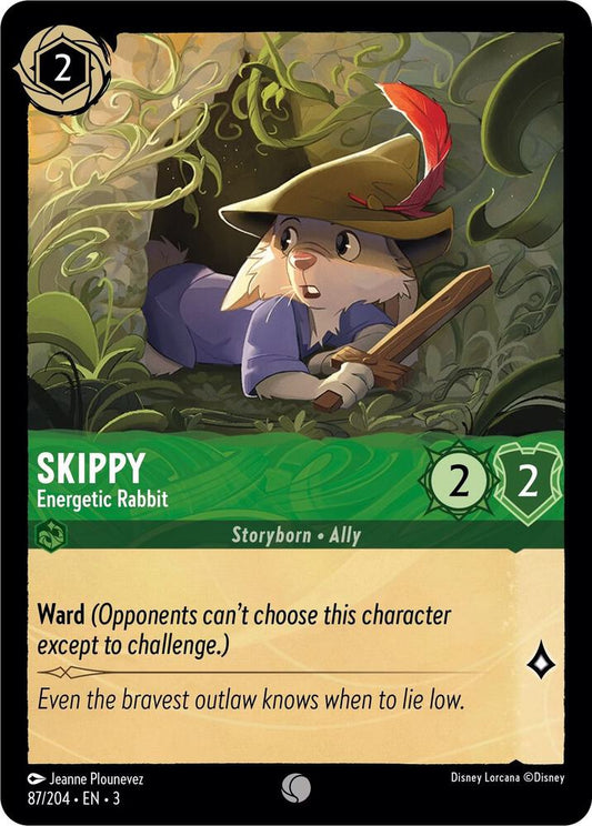 Lorcana - Skippy - Energetic Rabbit - Cold Foil - Into the Inklands (3)