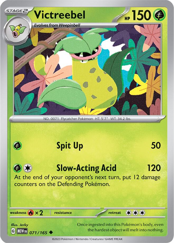 Pokemon - Victreebel - SV: Scarlet & Violet 151 (MEW)